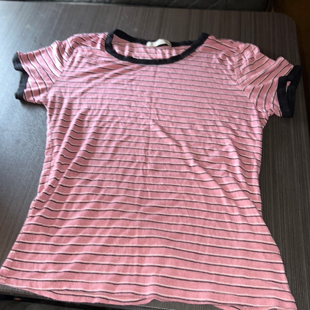 Pink and Black Top